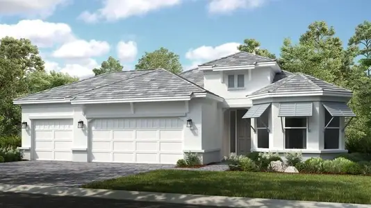 New construction Single-Family house 9949 Sw Davanti Dr, Port St. Lucie, FL 34987 plan Lazio - image