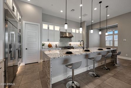 Kitchen with Cove Lighting