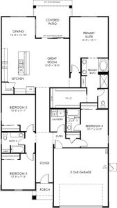 New construction Single-Family house 18561 W Manzanita Dr, Waddell, AZ 85355 plan Onyx - image