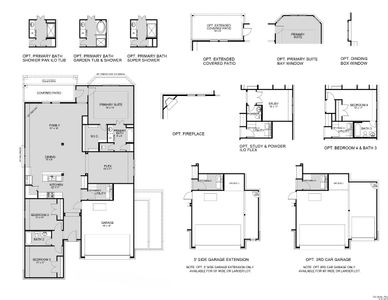 New construction Single-Family house 3008 Bluestem Prairie Dr, Brookshire, TX 77423 plan The Kirby - image 3
