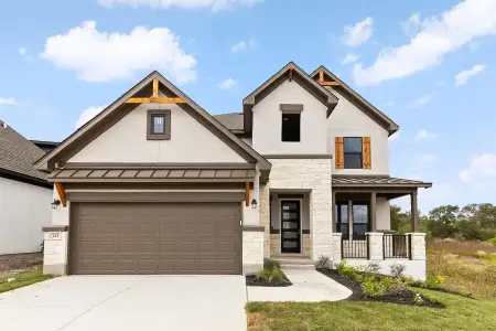 New construction Single-Family house 113 Little Tenina Trl, Cedar Creek, TX 78612 plan Lennox - image