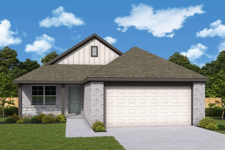 New construction Single-Family house 9526 Forest Ground Ave, Conroe, TX 77301 plan Easel - image