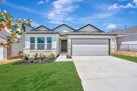 New construction Single-Family house 6275 Desert Aloe, San Antonio, TX 78252 plan Freestone - image