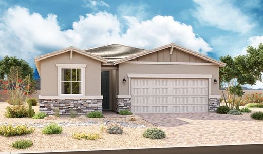 New construction Single-Family house 39995 W Elm Dr, Maricopa, AZ 85138 Peridot- photo 1 1