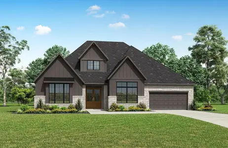 New construction Single-Family house 41831 Wendele Wy, Todd Mission, TX 77316 plan Eastland II - image 1