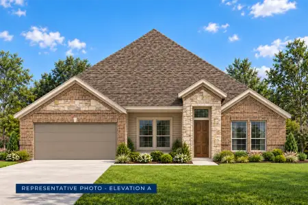New construction Single-Family house 431 Penrose Dr, Ovilla, TX 75154 plan Eagle 2F (w/Game) - image
