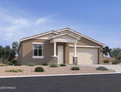 New construction Single-Family house 6501 E Fiddleneck Wy, San Tan Valley, AZ 85140 - image