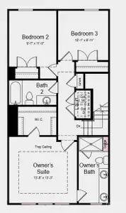 New construction Townhouse house 9462 Senator Royall Dr, Charlotte, NC 28262 plan Vail II - image