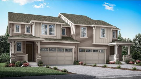 New construction Multi-Family house 8981 Wintertide Court, Parker, CO 80134 - photo 0