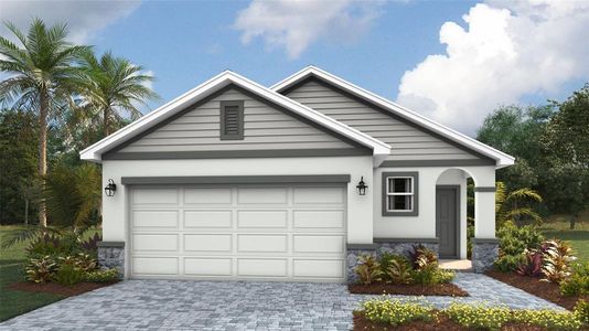 New construction Single-Family house 1838 Hammock Trace Dr, Parrish, FL 34219 plan Allex - image