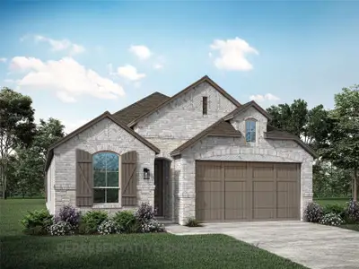 New construction Single-Family house 188 High Rock Pass, Kyle, TX 78640 plan Escalade - image