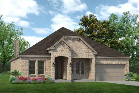 New construction Single-Family house 8904 Amistad Ln, Denton, TX 76226 Bellaire- photo 0