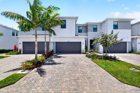 New construction Townhouse house 7351 Lenora Ln, Lake Worth, FL 33467 - image