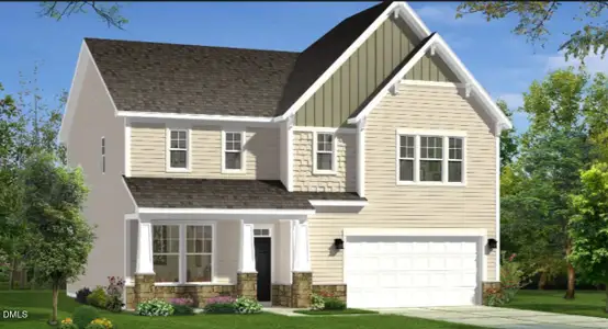 New construction Single-Family house 118 Favored Ave, Sanford, NC 27330 plan Elmhurst - image