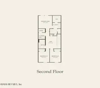 New construction Townhouse house 10133 Whistling Pine Ct, Jacksonville, FL 32221 - image