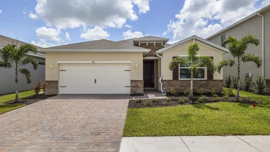 New construction Single-Family house 16921 Elkhorn Coral Dr, North Fort Myers, FL 33903 plan Delray - image