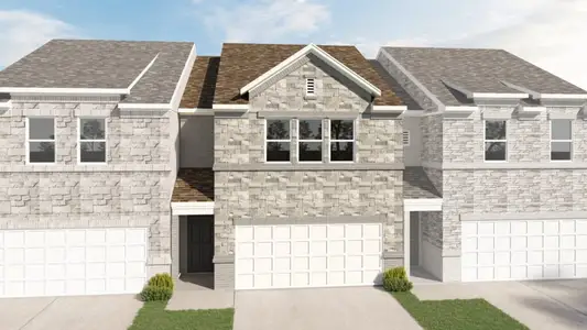New construction Townhouse house 1602 Governors Blvd, Heath, TX 75032 plan The Lexington at Heath - image 1