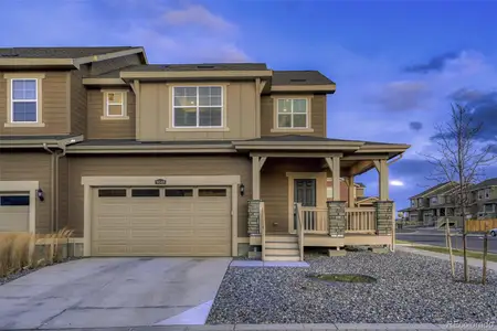 New construction Duplex house 9048 Bondcliff Ln, Parker, CO 80134 plan Plateau - image