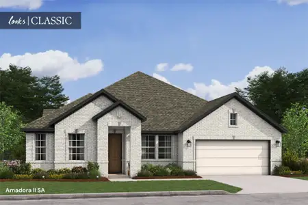 New construction Single-Family house 130 Valley Ranch Trl, Dayton, TX 77535 plan Amadora II - image