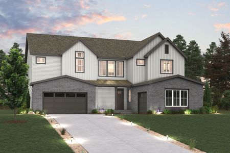 New construction Single-Family house 10710 By Appointment, Parker, CO 80138 plan Montclair - image