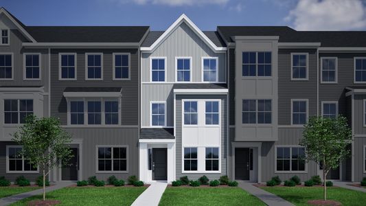 New construction Townhouse house Charlotte, NC 28269 plan Poinsetta - Genesis Value Collection - image