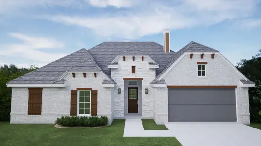 New construction Single-Family house 129 Red Fox Trl, Godley, TX 76044 plan The Euless - image
