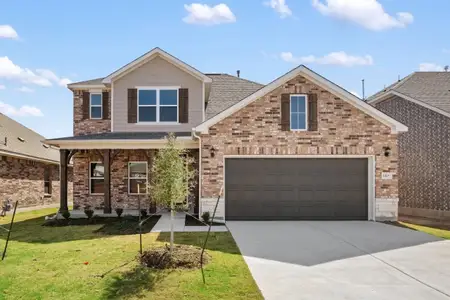New construction Single-Family house 1413 Dog Iron St, Georgetown, TX 78633 plan Winchester - image