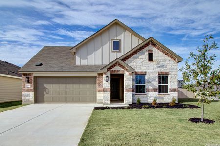 New construction Single-Family house 3587 Starbright Dr, New Braunfels, TX 78130 plan Meyerson - image
