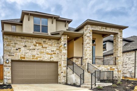 New construction Single-Family house 253 Prickly Poppy Lp, Kyle, TX 78640 plan Madeline - image