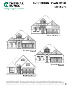 New construction Single-Family house 26018 S Outrider Banks, Montgomery, TX 77316 plan Summerton - image