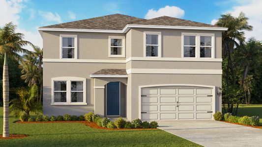 New construction Single-Family house 5352 Cloudberry Ave, Lakeland, FL 33811 plan Coral - image