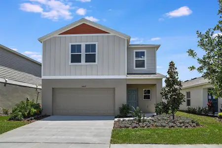 New construction Single-Family house 4106 Gerbera Daisy Ave, Lake Hamilton, FL 33851 plan Turquesa - image