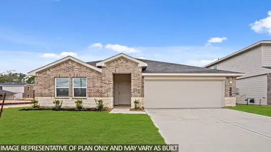 New construction Single-Family house 24903 Evergreen Leaf Lp, Magnolia, TX 77355 plan Texas Cali - image