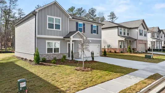 New construction Single-Family house 2290 Treaty Ln, Douglasville, GA 30135 Portland- photo 1 1