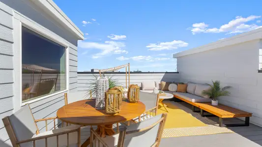 New construction Townhouse house 14221 Currant St, Broomfield, CO 80020 plan Antora - image