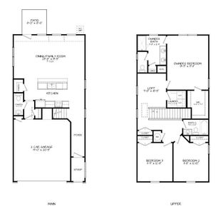 New construction Townhouse house 107 Winsome Wy, Woodstock, GA 30188 plan Brooks - image 3