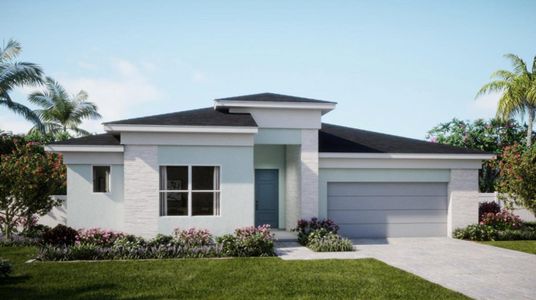 New construction Single-Family house 1513 Stockbridge St, Loxahatchee, FL 33470 plan Caraway - image