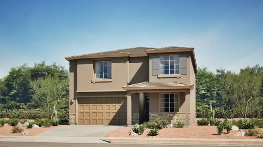New construction Single-Family house 7511 S Ray Carroll Wy, Tucson, AZ 85747 plan Dune - image