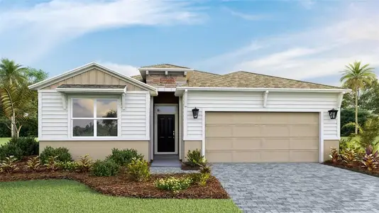 New construction Single-Family house 18229 Beach Ranch Ter, Lakewood Ranch, FL 34211 plan Delray - image
