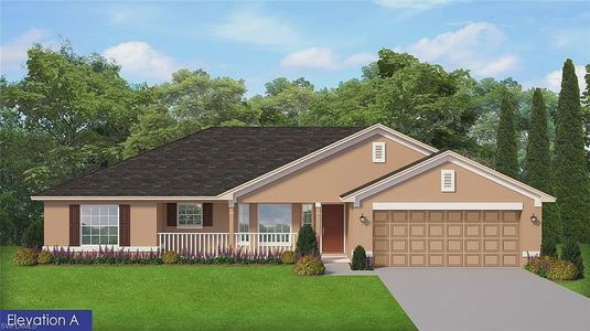 New construction Single-Family house 3102 E 2Nd St, Lehigh Acres, FL 33936 plan Plan 1540 - image