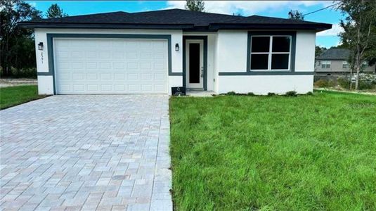 New construction Single-Family house 2951 W Yorkshire Pl, Citrus Springs, FL 34433 plan Chateau - image