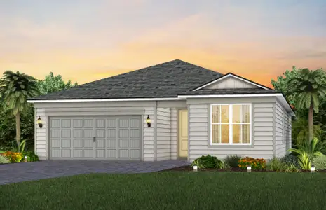 New construction Single-Family house 91 Skipping Stone Ct, St. Johns, FL 32259 plan Palmary - image