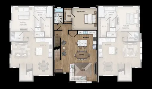 New construction Townhouse house 506 Santa Clara Pl, San Antonio, TX 78210 null- photo 3 3