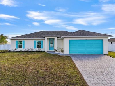 New construction Single-Family house 1926 Nw 16Th Ter, Cape Coral, FL 33993 plan The Sunset Harbor - image