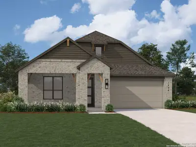 New construction Single-Family house 383 White Oak, Castroville, TX 78009 plan Matisse  - image