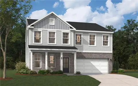 New construction Single-Family house 400 Satilla Ct, Locust Grove, GA 30248 plan Highland - image