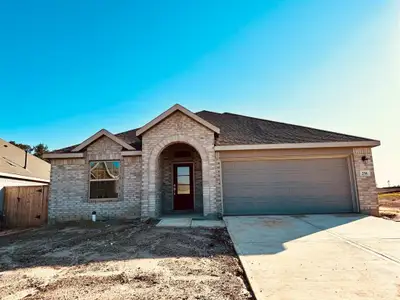 New construction Single-Family house 256 Ashley Branch Street, Magnolia, TX 77354 Lantana II- photo 0