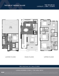 New construction Townhouse house 1980 S Holly St, Unit 1, Denver, CO 80222 plan Taylor - image 7
