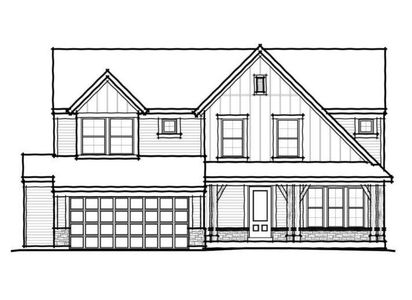 New construction Single-Family house 470 Sugar Prairie Bend, Lawrenceville, GA 30045 - photo 0