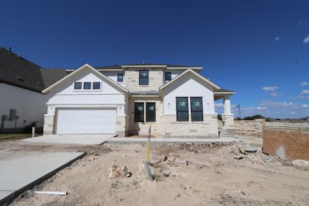 New construction Single-Family house 300 Great Lawn Bnd, Liberty Hill, TX 78642 Tremolite- photo 0